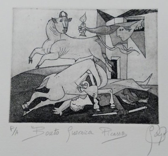 Boceto del Guernica